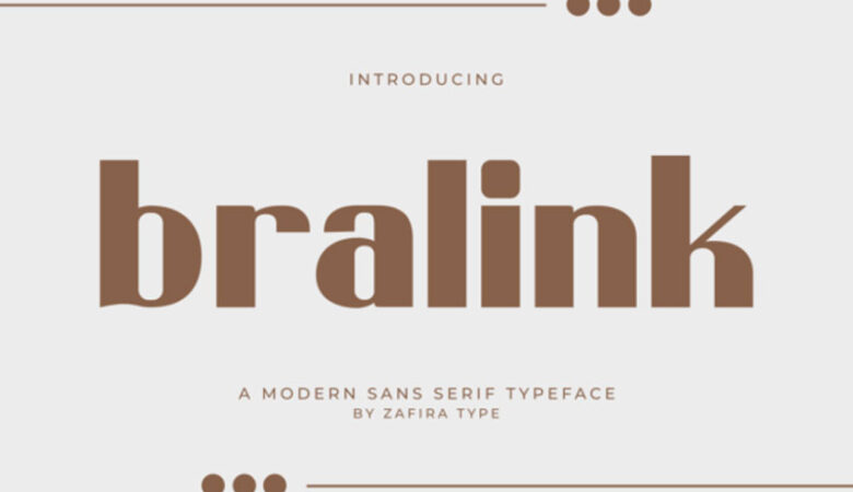 Bralink Font