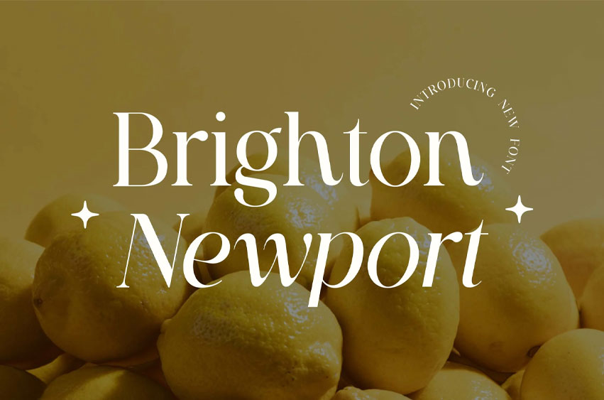 Brighton Newport Font