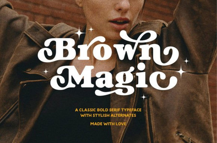 Brown Magic Font
