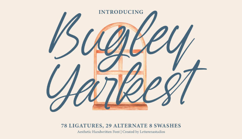Bugley Yarkest Font