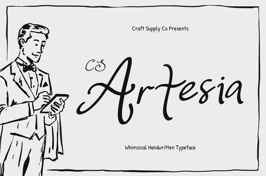 CS Artesia Font