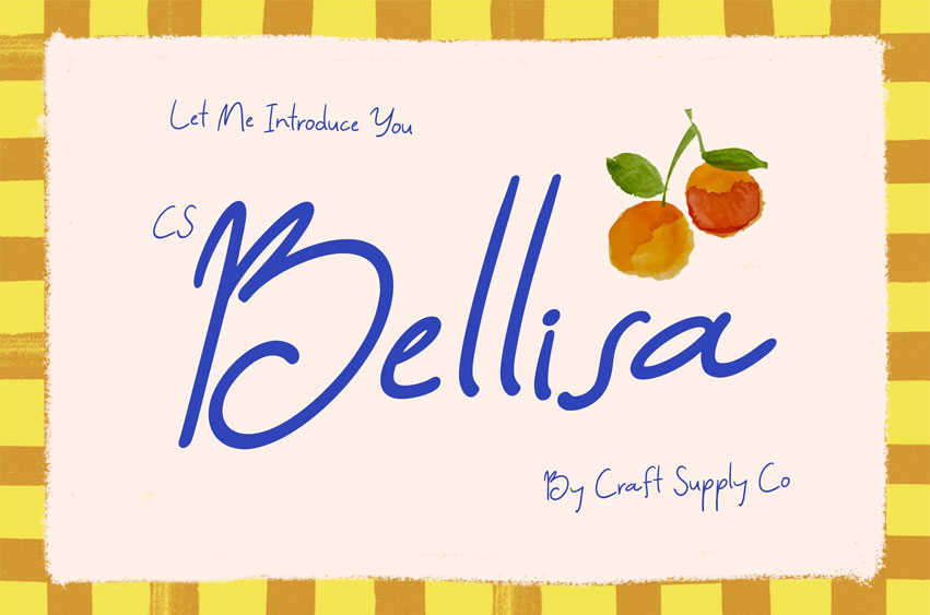 CS Bellisa Font