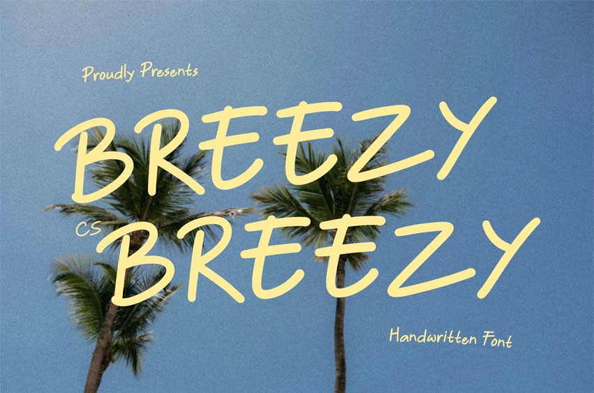 CS Breezy Font