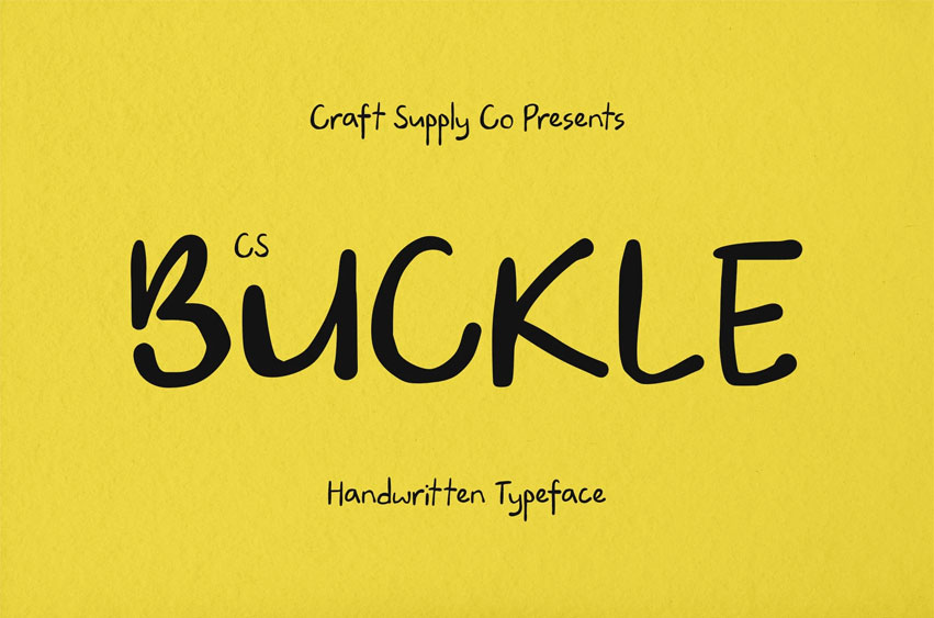CS Buckle Font