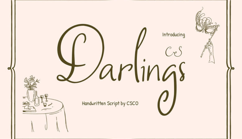 CS Darlings Font
