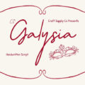 CS Galysia Font