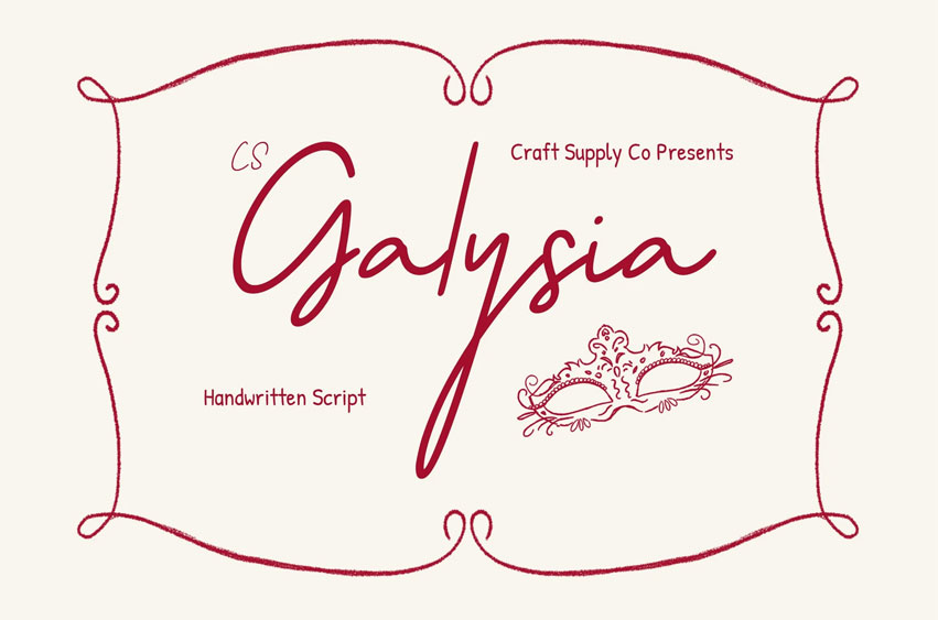 CS Galysia Font