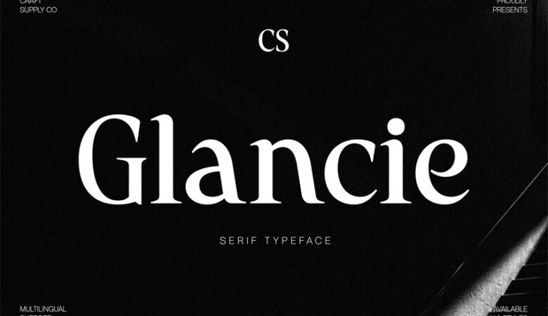 CS Glancie Font