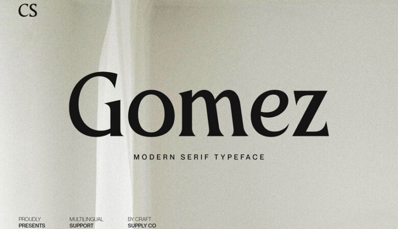 CS Gomez Font
