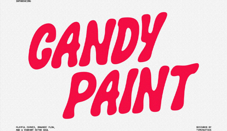 Candy Paint Font