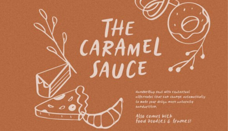 Caramel Sauce Font