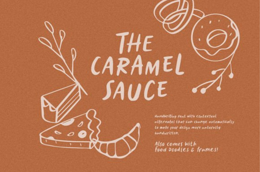 Caramel Sauce Font