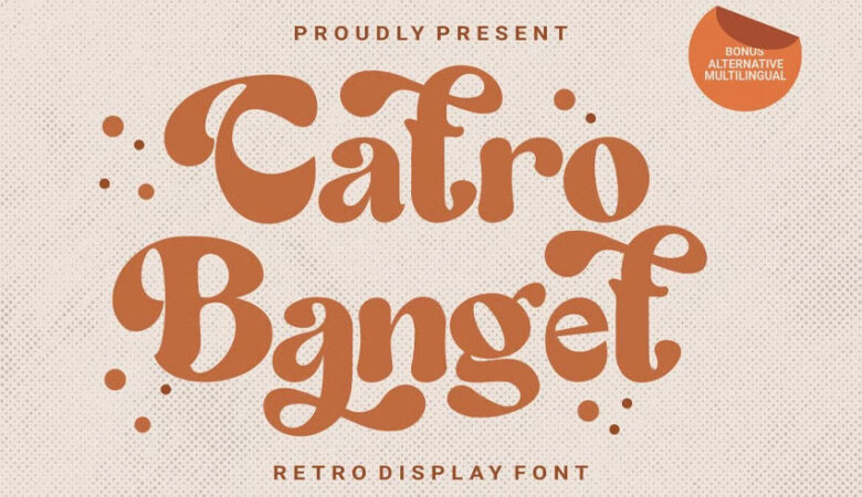 Catro Banget Font