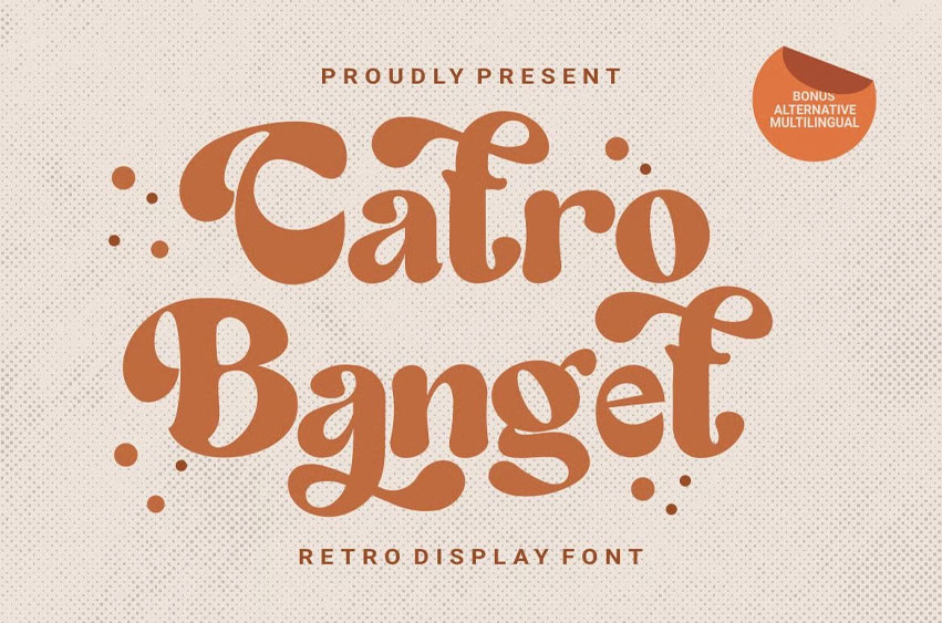 Catro Banget Font