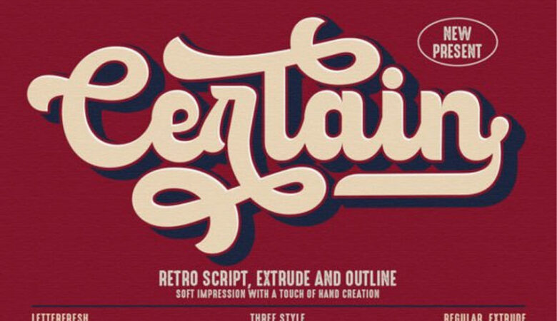 Certain Font