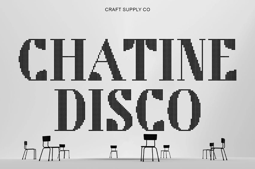 Chatine Disco Font