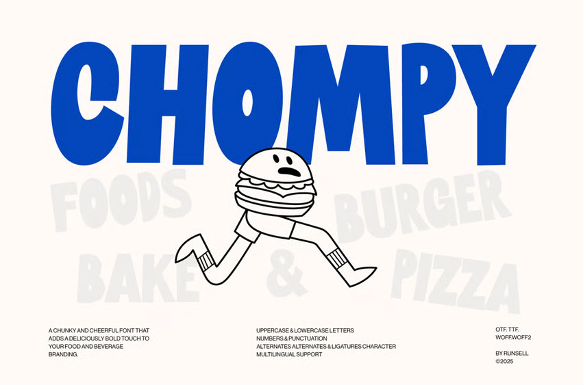 Chompy Font
