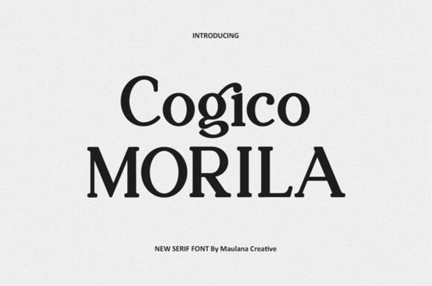 Cogico Morila Font