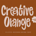 Creative Orange Font
