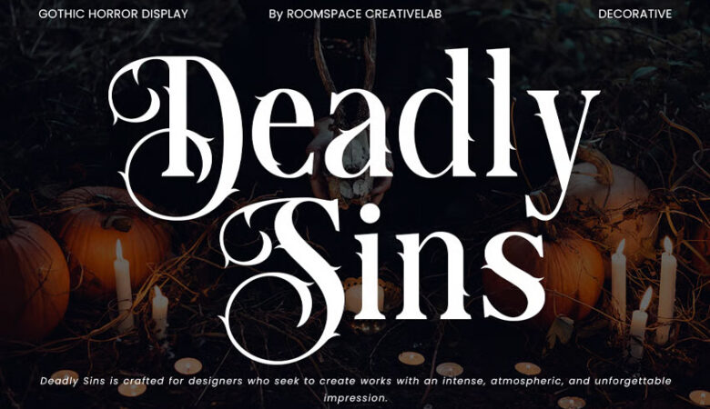 Deadly Sins Font