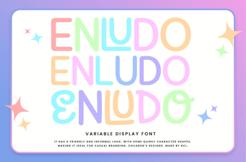 Enludo Duo Font