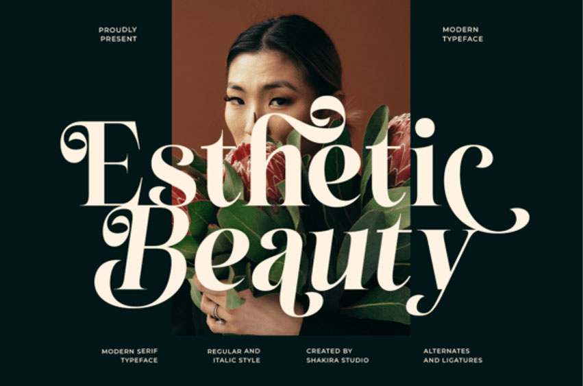 Esthetic Beauty Font