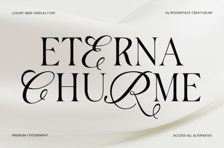 Eterna Churme Font