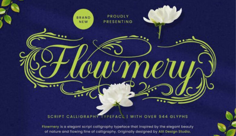 Flowmery Font