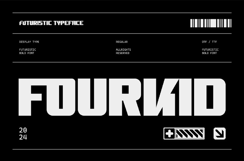 Fourkid Font
