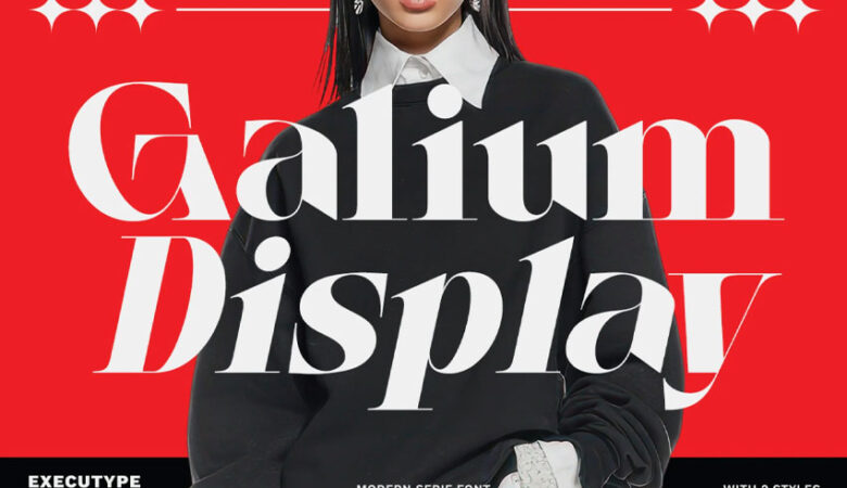 Galium Display Font