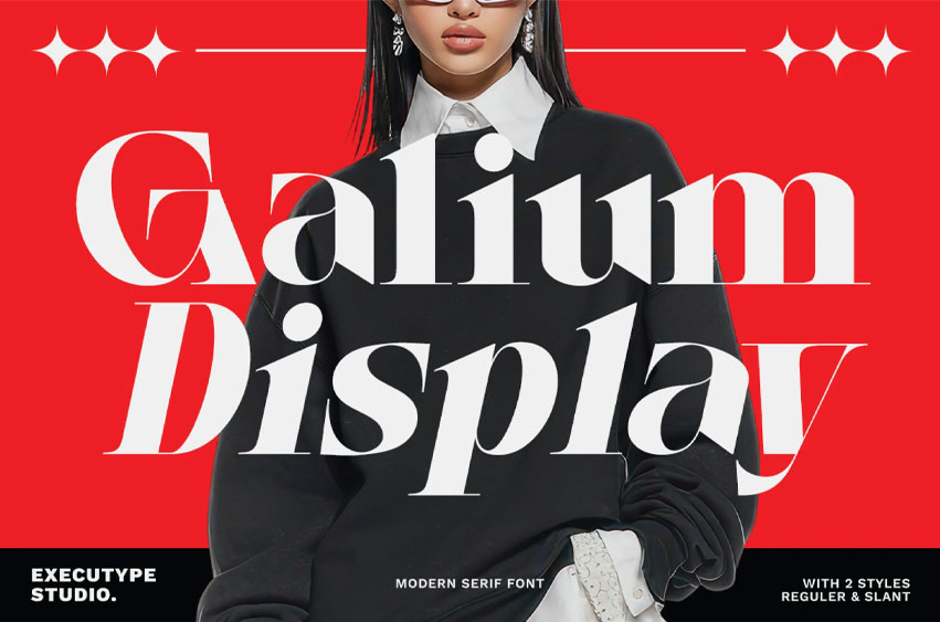 Galium Display Font