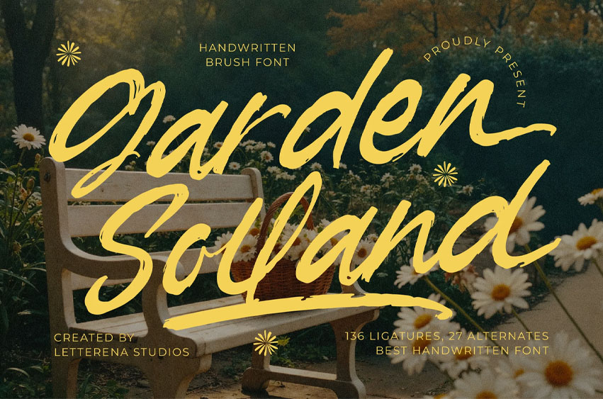Garden Solland Font