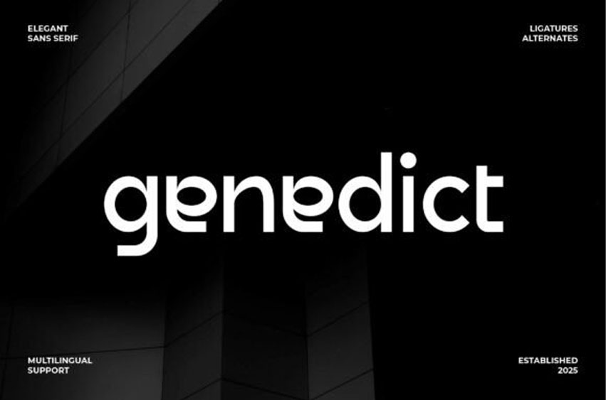 Genedict Font