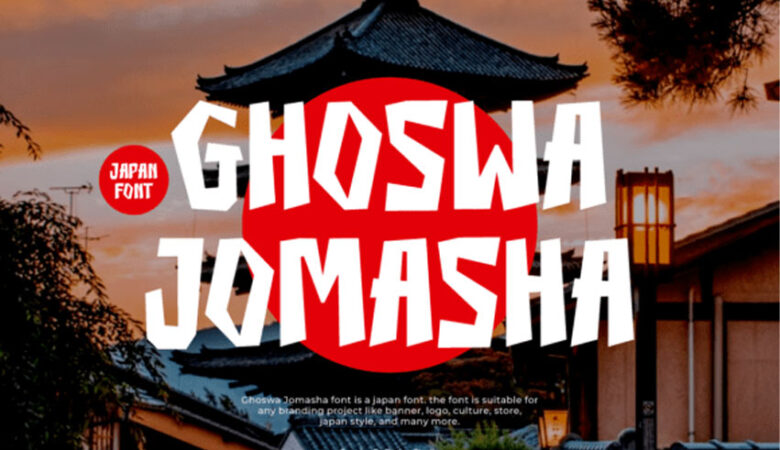 Ghoswa Jomasha Font