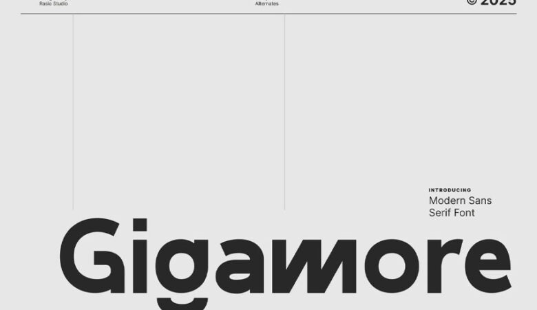 Gigamore Font