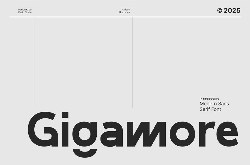 Gigamore Font
