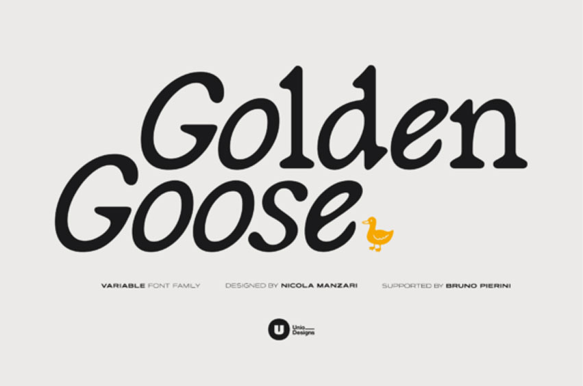 Golden Goose Font
