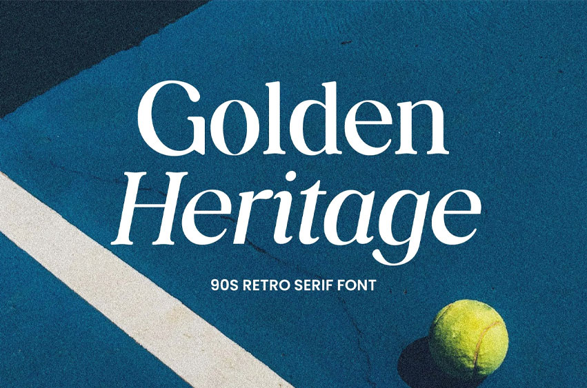 Golden Heritage Font