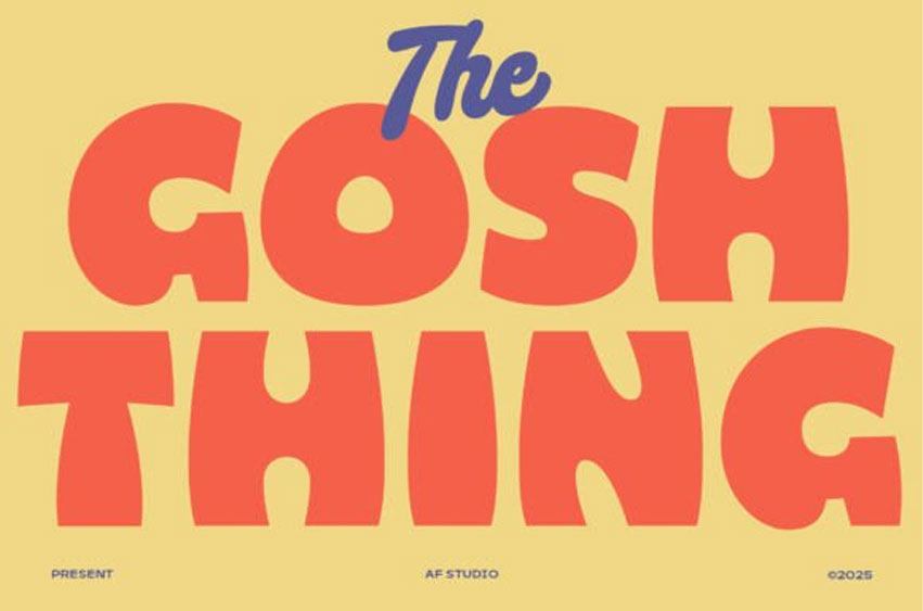 Gosh Thing Font