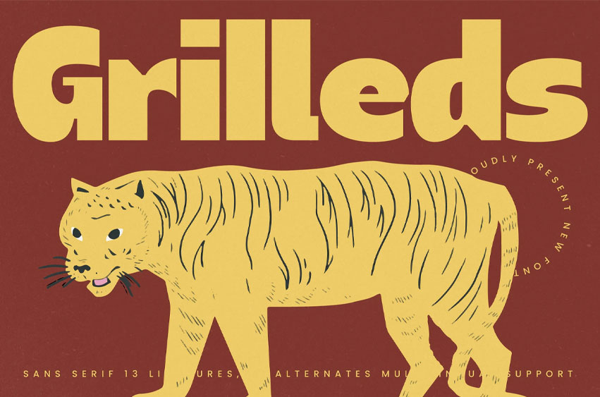 Grilleds Font