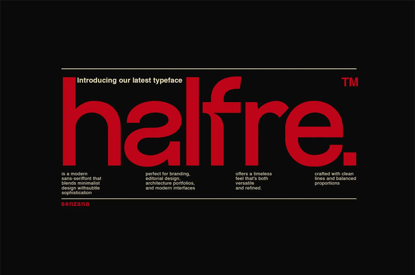 Halfre Font