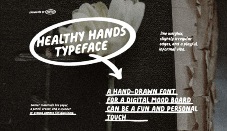 Healthy Hands Font