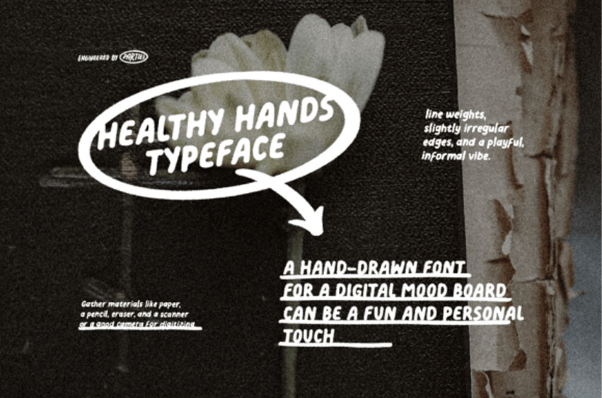 Healthy Hands Font