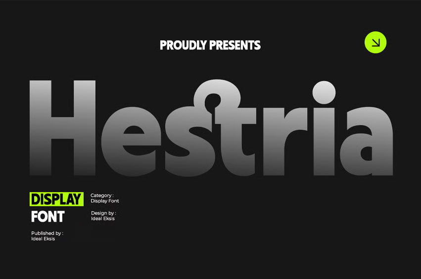 Hestria Font