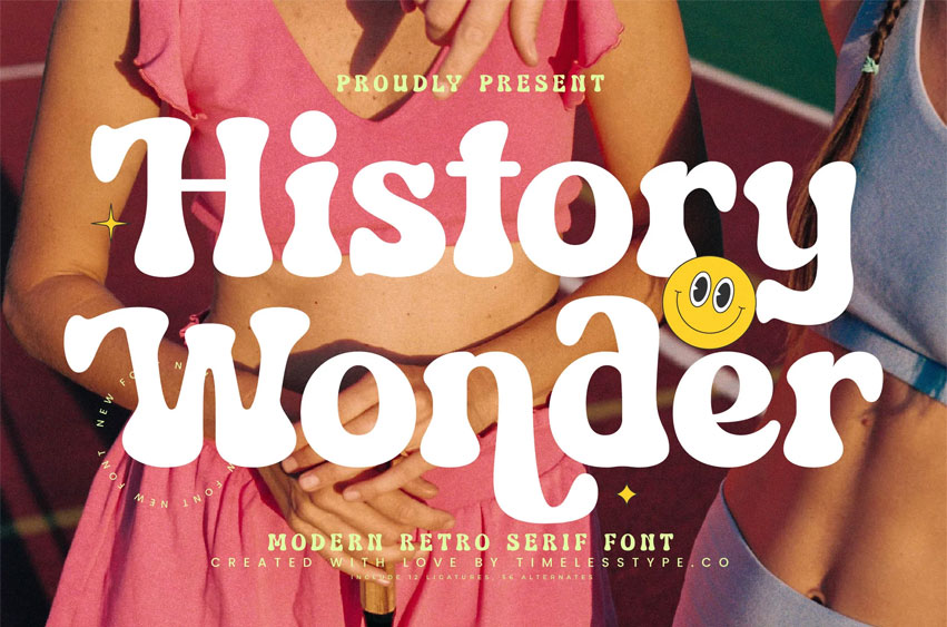 History Wonder Font