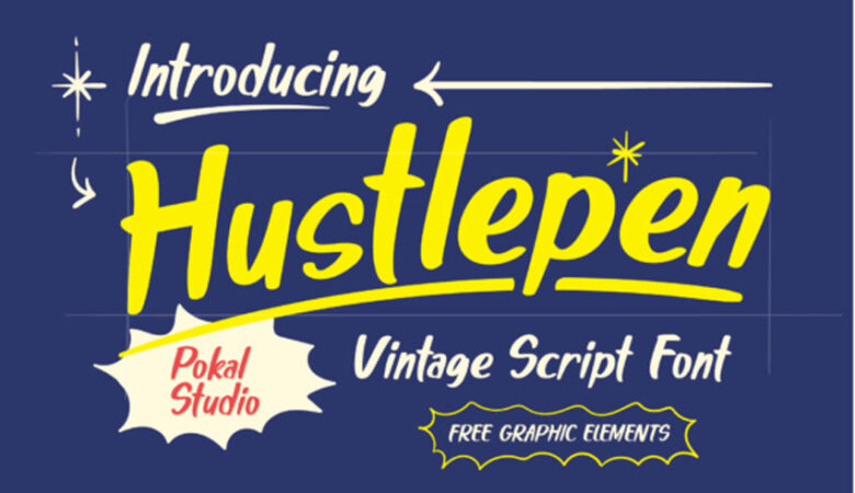Hustlepen Font