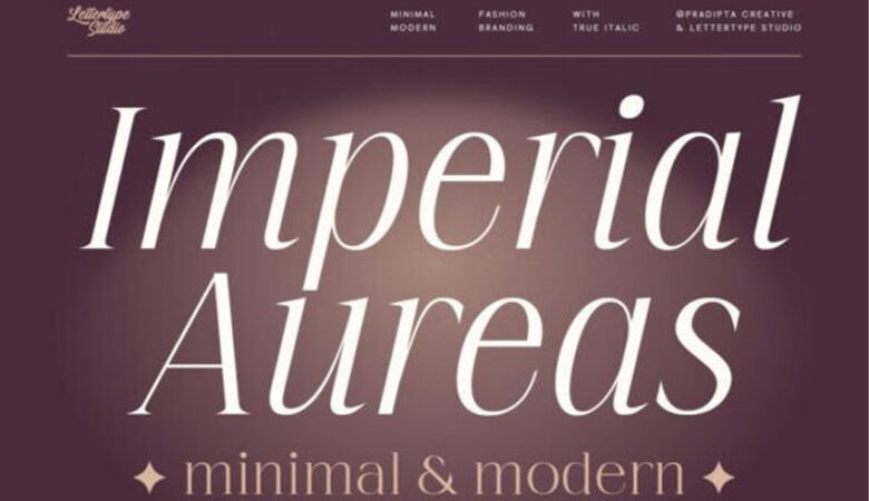 Imperial Aureas Font