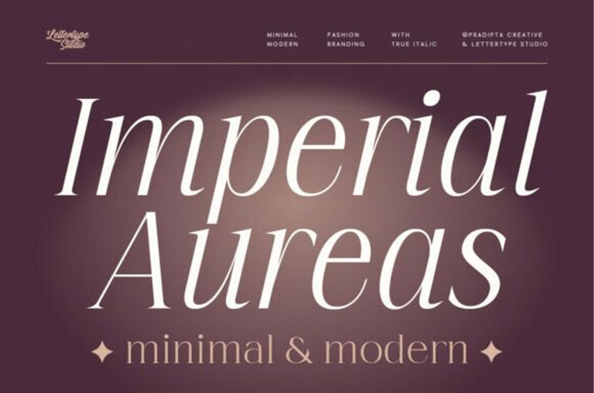 Imperial Aureas Font
