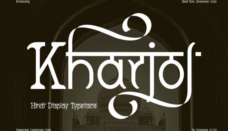 Kharjhol Font