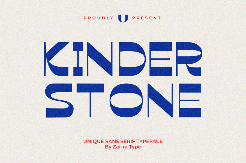 Kinder Stone Font